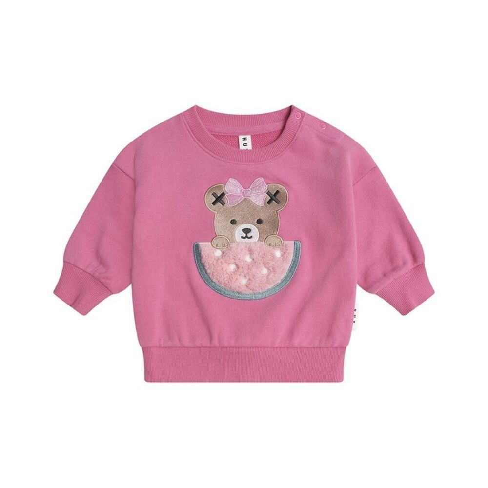 Huxbaby I Carried A Watermelon Sweatshirt, Red